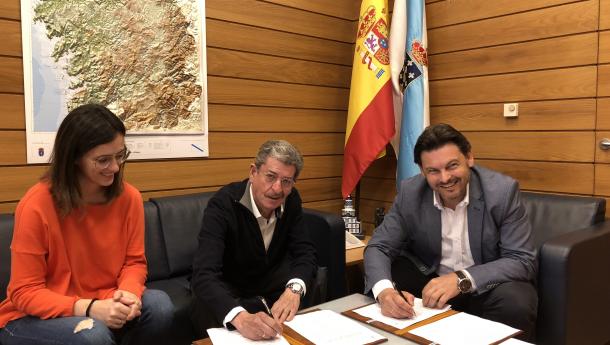 Miranda renova a súa colaboración coa Asociación de Retornados Ulla-Umia nun momento no que o regreso á comunidade centra a realidade migratoria de Galicia
