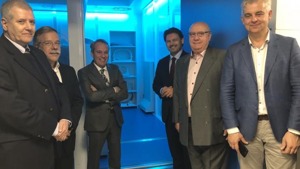 Miranda inicia a súa visita ao Uruguai coa inauguración na Casa de Galicia dun equipo de resonancia magnética pioneira en Latinoamérica 