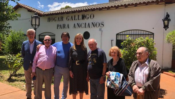A Xunta garante a atención residencial das e dos 120 usuarios do Hogar Gallego para anciáns de Domselaar, en Bos Aires