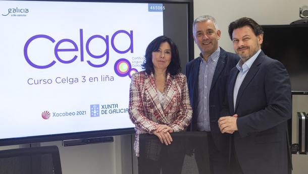 La Xunta presenta el curso Celga 3 en línea en el marco del plan de formación en lengua gallega La Xunta presenta el curso Celga 3 en línea en el marco del plan de formación en lengua gallega