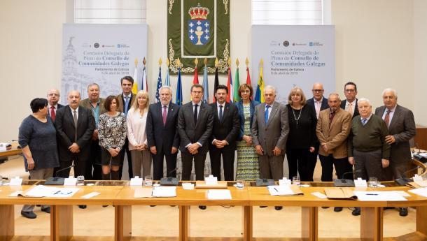 Feijóo pide a las y los gallegos del exterior que sean embajadores del Xacobeo 2021 y conviertan el próximo Año Santo en el mejor de la historia