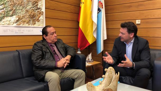 Miranda agradece o traballo do coordinador da Federación de Sociedades Galegas de Cuba en Santa Clara, que permite ao Goberno galego achegar os seus programas sociais a esta provincia  