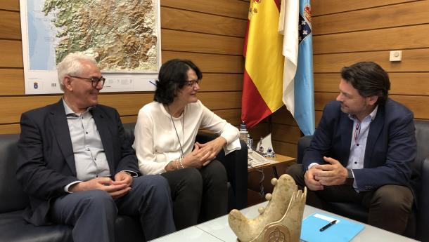 Miranda renueva su compromiso con las actividades de difusión de la cultura gallega que desde hace años lleva a cabo la Casa de Galicia de Córdoba