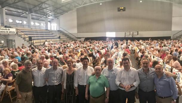 Miranda pide na novena Xuntanza da Emigración de Vilanova ás e aos galegos do exterior e ás e aos retornados que non esquezan nunca que Galicia os agarda sempre cos brazos abertos   