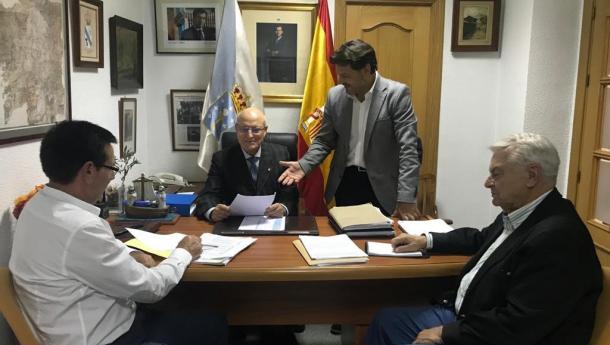 Miranda profundiza en las líneas estratégicas de colaboración con el Centro Gallego de Madrid