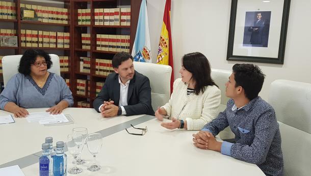Miranda destaca la “destacada labor de inclusión social y laboral a favor de los retornados” que realiza la Asociación Cantaclaro