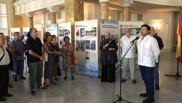 Miranda visita en La Habana la exposición ‘El sueño cubano de la emigración gallega’ Miranda visita en La Habana la exposición ‘El sueño cubano de la emigración gallega’