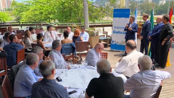 Imagen de la inauguración de este mediodía en Río de Janeiro de los 'Obradoiros de Sabores' Imagen de la inauguración de este mediodía en Río de Janeiro de los 'Obradoiros de Sabores'