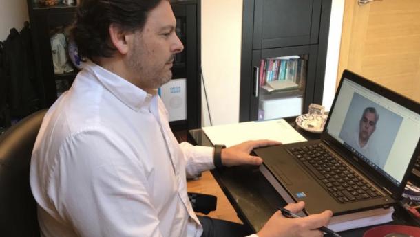 Miranda aprovecha la Semana Santa para mantener encuentros telemáticos con los gallegos y las gallegas en el exterior para seguir personalmente su situación por mor de la crisis del coronavirus