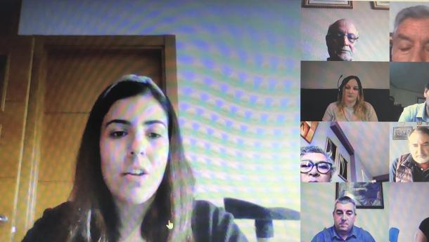Miranda aborda a situación das galegas e galegos de Madrid, dos máis afectados de España polo coronavirus, na terceira videoconferencia da rolda telemática de contactos