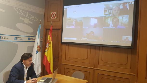 Miranda intensifica el contacto permanente con los gallegos y gallegas de Venezuela, una de las colectividades que más está sufriendo la pandemia del coronavirus, a través de videoconferencia