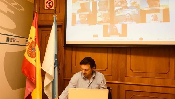 Miranda analiza con las entidades gallegas de Brasil su participación en el Día de la Galicia Exterior del 2021 con la ayuda de la Secretaría Xeral da Emigración