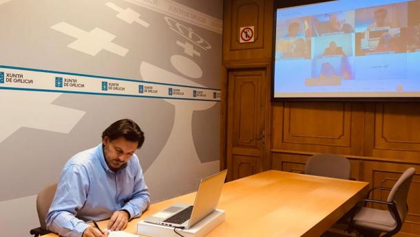Miranda y López Dobarro recogen las demandas de las y los emigrantes gallegos en Argentina en la actual situación de pandemia
