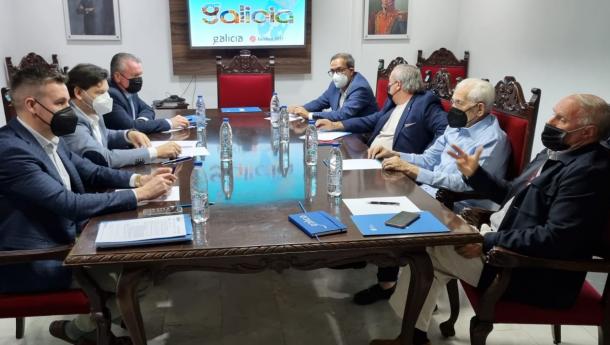 El secretario xeral da Emigración y las entidades gallegas en Venezuela analizan las líneas de colaboración de los próximos meses
