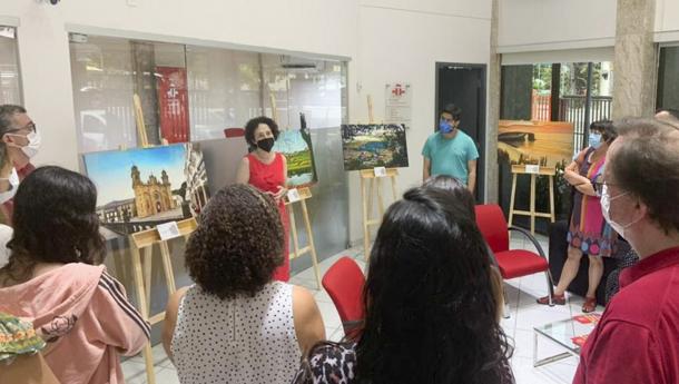 La exposición “Paisajes de Galicia”, apoyada por la Secretaría Xeral da Emigración, llega al Instituto Cervantes de Recife (Brasil)