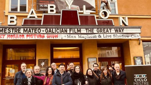 El cine gallego llena la Sala Babylon de Berlín en el estreno del Ciclo Mestre Mateo
