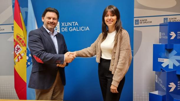 Emigración firma un acuerdo de colaboración con la Asociación de Jóvenes Emigrantes Retornados en Galicia con el fin de facilitar la integración de las y los becarios BEME