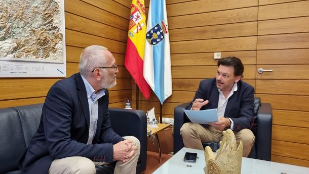 Miranda recibe al director ejecutivo de la Fundación España Salud de Caracas con la que la Xunta colabora en la atención socio sanitaria y domiciliaria a gallegas y gallegos residentes en Venezuela