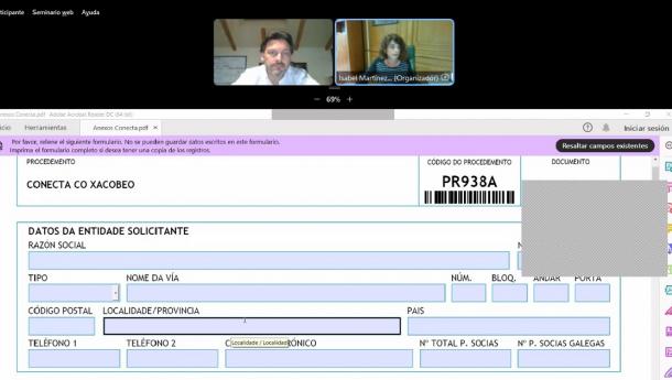 Miranda informa a las entidades gallegas del exterior sobre la nueva convocatoria del programa “Conecta co Xacobeo”