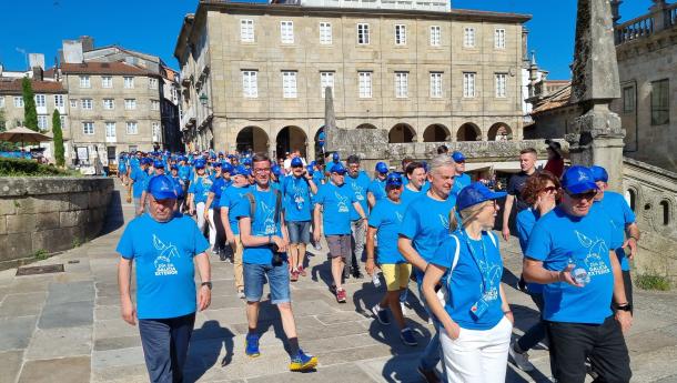 Emigración rememora el VI Día de la Galicia Exterior a través de un vídeo del último tramo del Camino de Santiago realizado por cerca de un millar de gallegas y gallegos del exterior