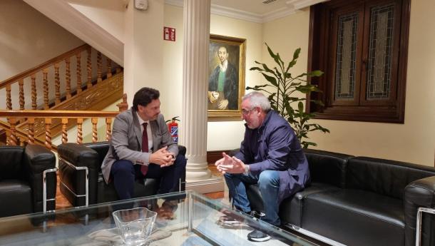 Miranda coordina con el presidente de Fagama las actividades de promoción de la galleguidad previstas para los próximos meses