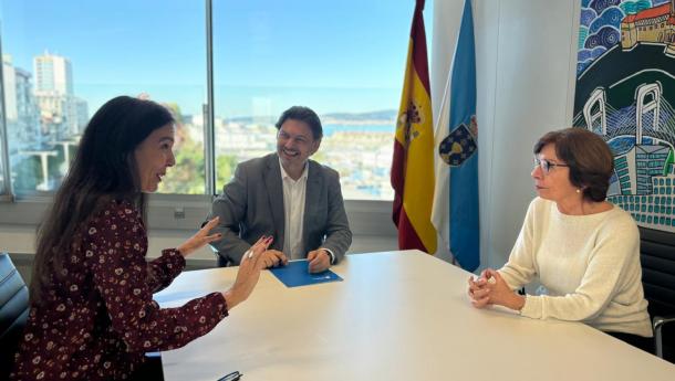 Miranda: “La Xunta refuerza la colaboración con la Asociación Recreo dos Anciáns de Río de Janeiro en su labor de apoyo a las y a los gallegos en situación de necesidad”