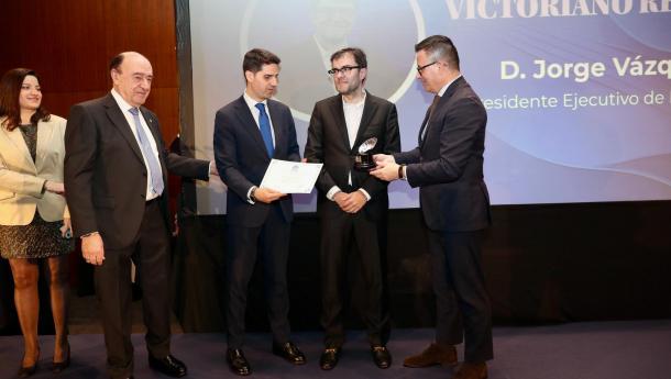 La Xunta ensalza en Madrid el talento y la innovación empresarial gallega en la entrega del XVIII Premio Victoriano Reinoso
