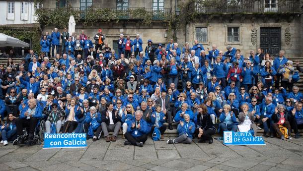 La Xunta convoca el programa 'Reencuentros con Galicia' para que 200 gallegos mayores del exterior puedan vivir la realidad de la Galicia actual