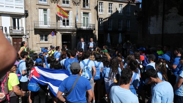 A Xunta salienta o papel do Camiño como símbolo para achegar a mocidade galega do exterior á súa terra de orixe e reforzar os vencellos culturais e sociais
