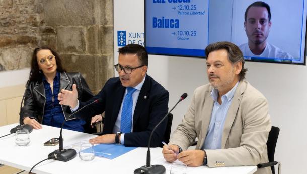 A Xunta levará no mes de outubro a Bos Aires os concertos de Luz Casal e Baiuca no marco do programa 'Saborea Galicia Calidade’