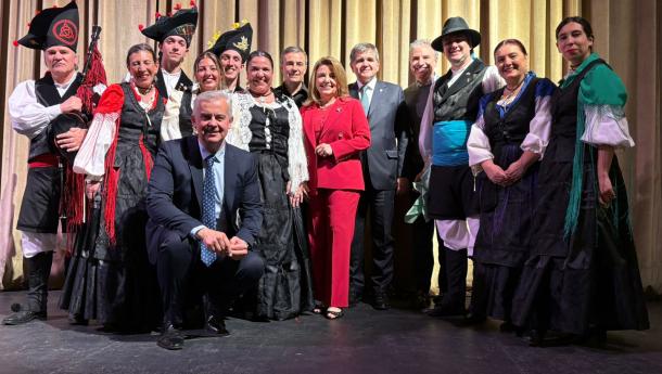 El delegado de la Xunta en Argentina se suma a las celebraciones de la Hispanidad en Mar del Plata con la cultura como referente