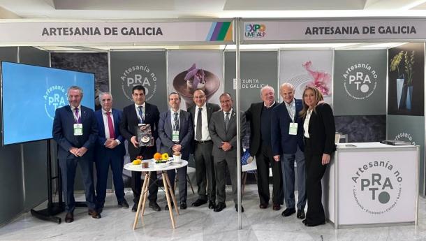 La Xunta promociona en México la marca Artesanía de Galicia y su proyecto ‘Artesanía no Prato’