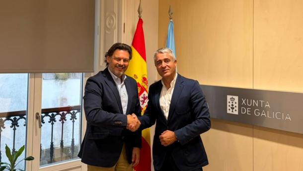 Miranda reforza o vínculo de Galicia con México nun encontro co cónsul honorario.